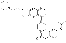 Tandutinib (MLN518, CT53518, NSC-726292) 387867-13-2
